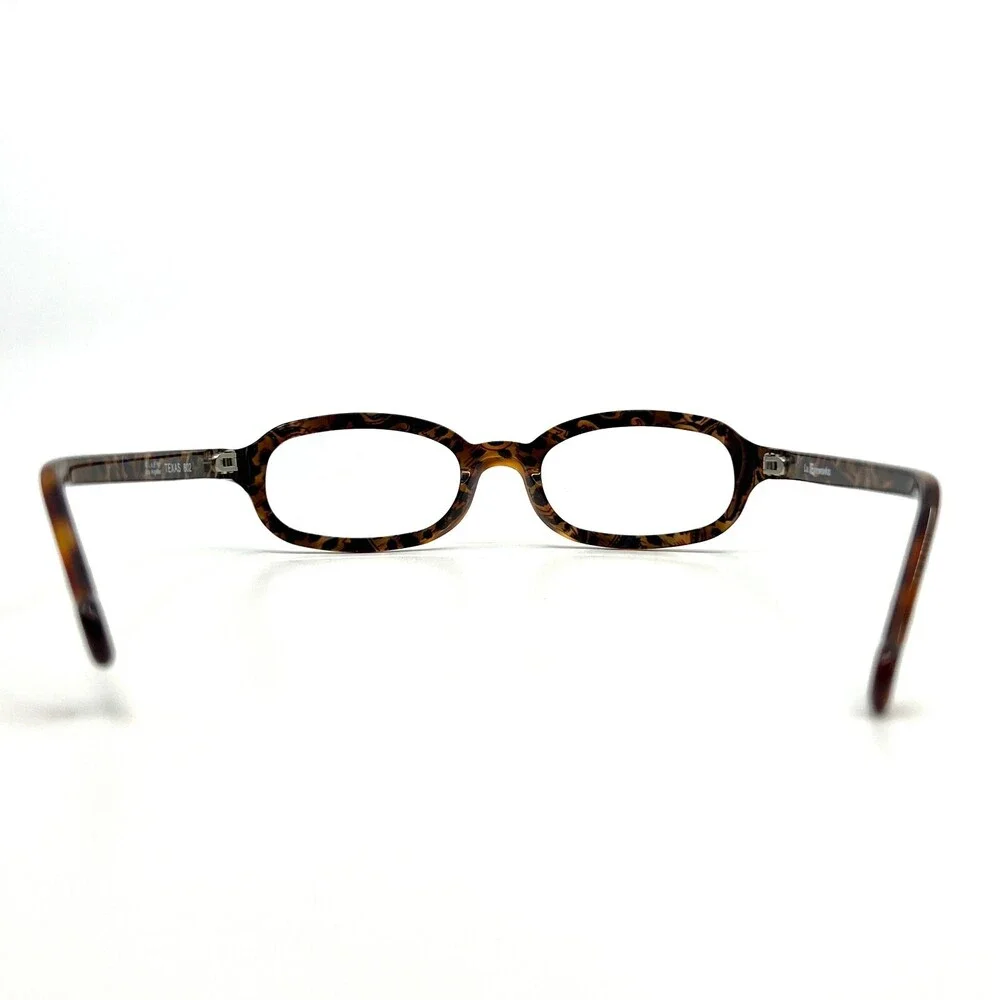 l.a.Eyeworks TEXAS 802 Eyeglasses Frames Tortoise Round Oval Full Rim 48-20-120